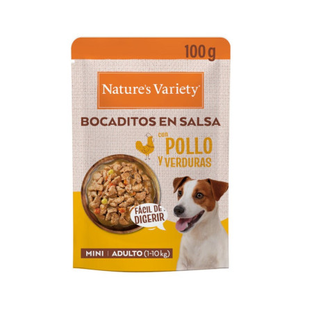 nature´s variety comida húmeda pollo sin cereales zaragoza superguau