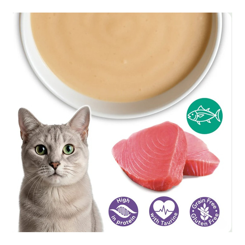 Arquivet Velvet Cat Lata Atún y Ternera en Crema 80gr