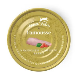Terra Felis Famousse Conejo 80gr