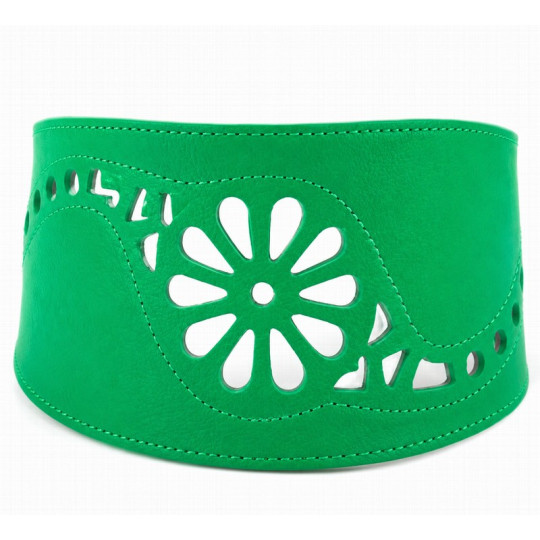 Youpet Collar Galgo Martingale Filigrana Verde