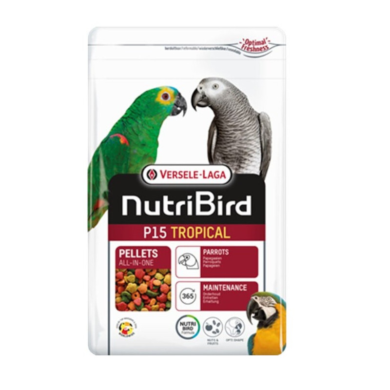 Versele Laga Loros Nutribird P15 Tropical Mantenimiento
