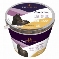 Equilannoo Horse Treats Snacks Vainilla para Caballos 1.5kg