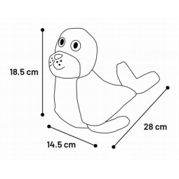 Flamingo Dog Juguete Flotante Foca Siwi