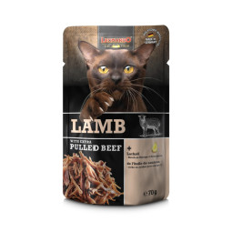 Leonardo Cat Sobre Cordero y Extra Pulled Ternera 70gr