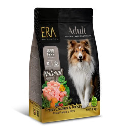 ERA Dog Grain Free Pollo y Pavo Medium/Maxi
