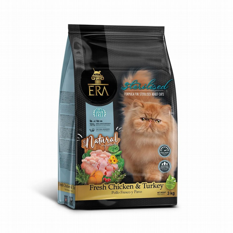 ERA Centurion Cat Sterilised Grain Free Pollo y Pavo