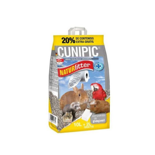 Cunipic Naturlitter Papel para Roedores