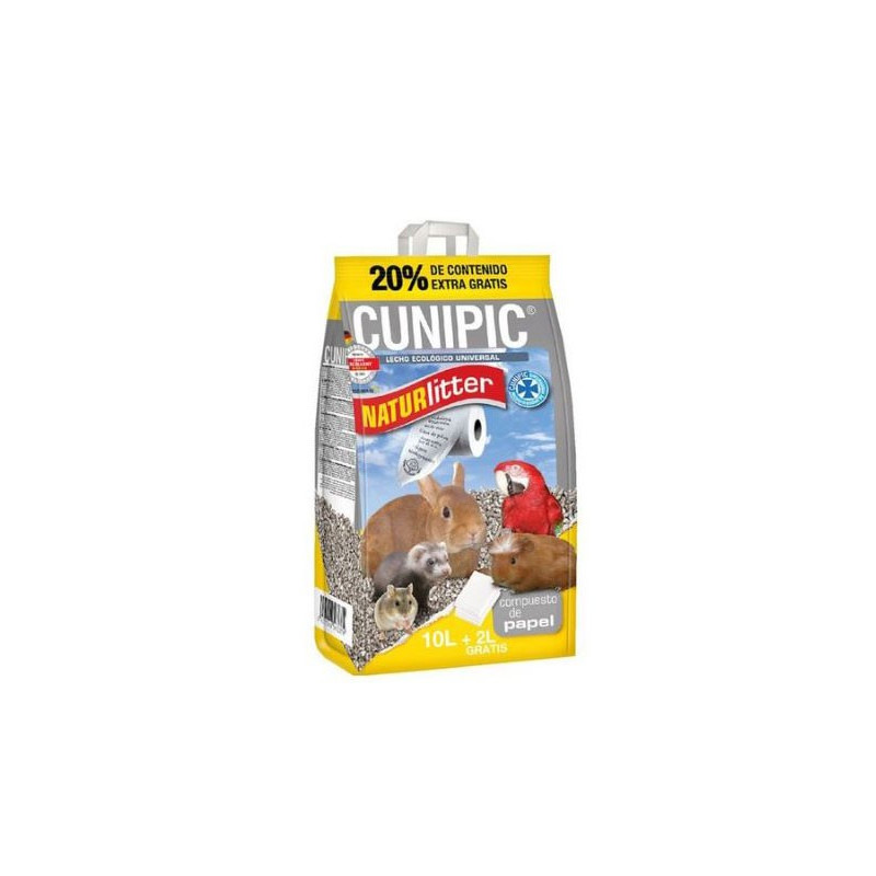 Cunipic Naturlitter Papel para Roedores