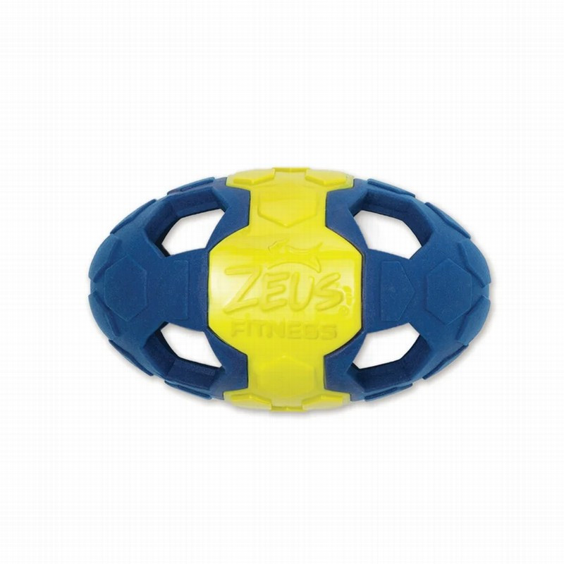 Zeus Dog Juguete Pelota Rugby TPR & Foam