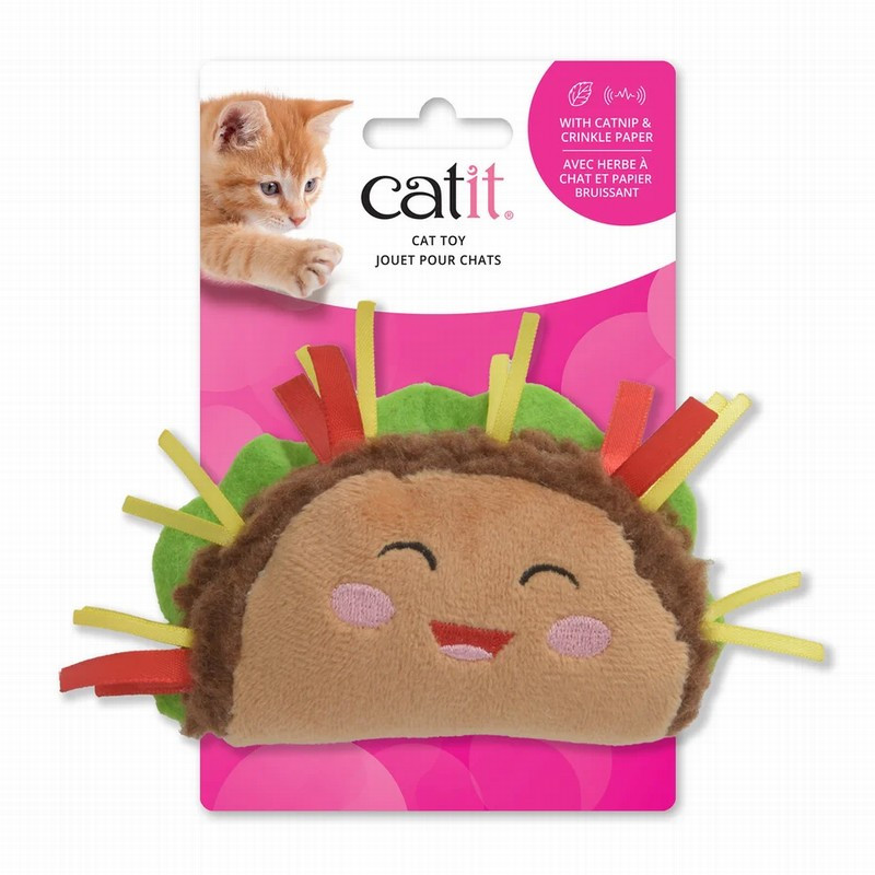 Catit Juguete Taco con Papel Crujiente