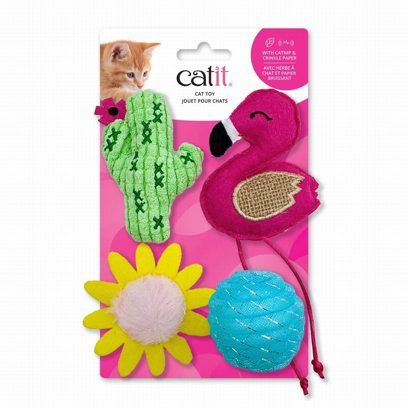 Catit Juguete Spring Set 4 Muñecos