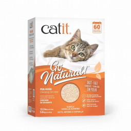 Catit Go Natural! Arena Cáscara de Guisante Vainilla