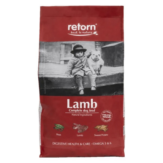 Retorn Dog Adult Mini Cordero 500gr, Superguau