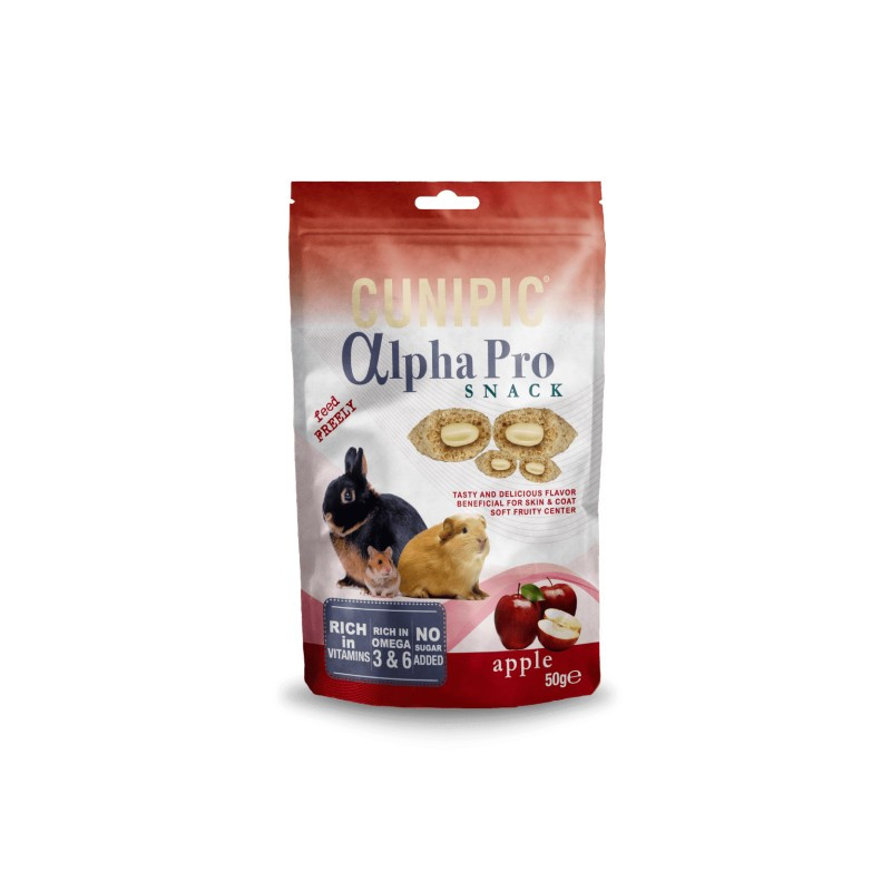 Cunipic Alpha Pro Snack Manzana 50gr