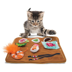 KONG Cat Pull-A-Partz Sushi