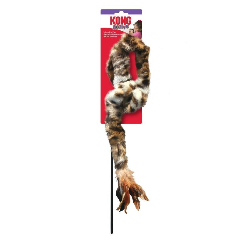 KONG Cat Teaser Varita Swizzle Bird