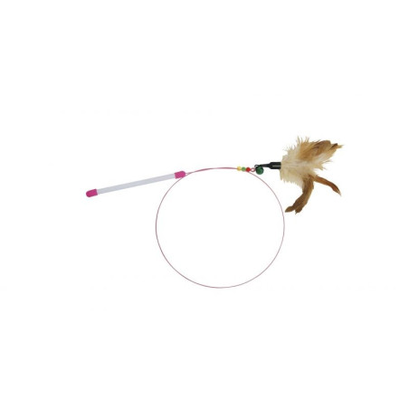Varita de juego para gato con pez, comprar en Zaragoza,Superguau