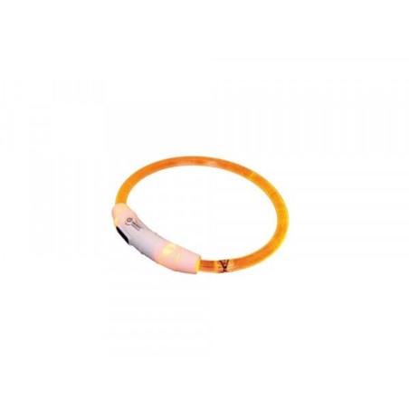 Nobby Collar Luminoso Naranja S 35cm