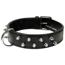 
collar de cuero para perros en zaragoza con envio a dimicilio en toda españa