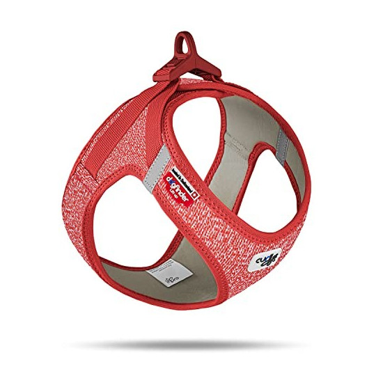 Curli Arnés Merino Clasp Rojo