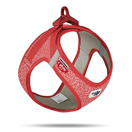 Curli Arnés Merino Clasp Rojo