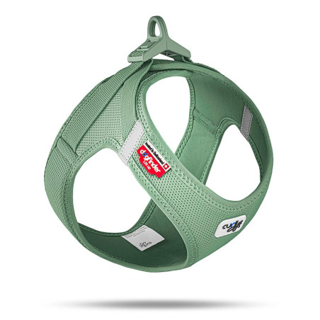 Curli Arnés Air Mesh Clasp Oliva