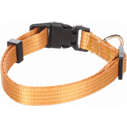Collar Flamingo de Nylon Noekie Amarillo para perros Talla M