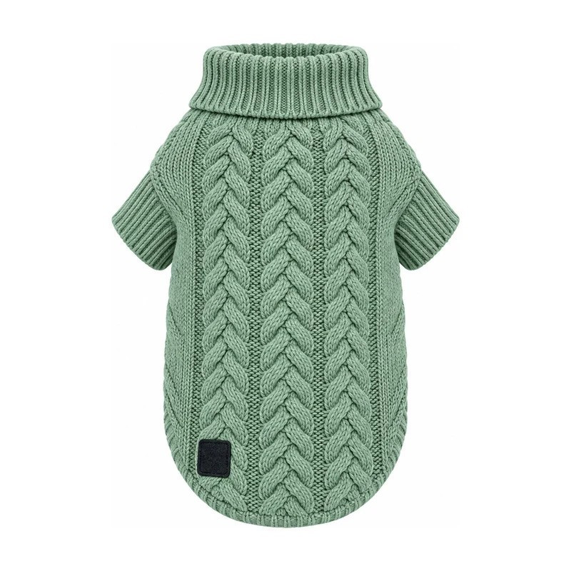 Nayeco Jersey de Punto Trenza Verde Océano