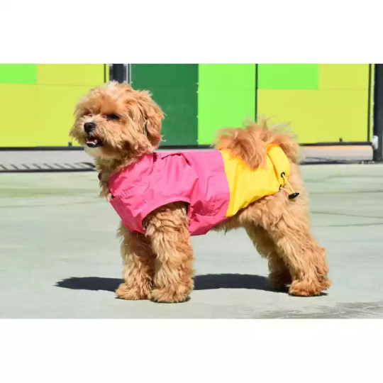 Nayeco Impermeable XTRM Fucsia y Amarillo