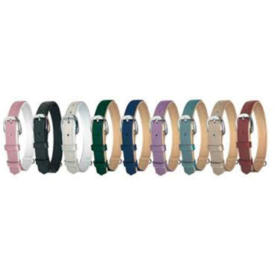 Collar cuero Flexi Elegance