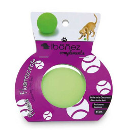 Pelota fluorescente para perro Ibañez