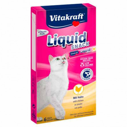 Liquid Snack con pollo para gatos