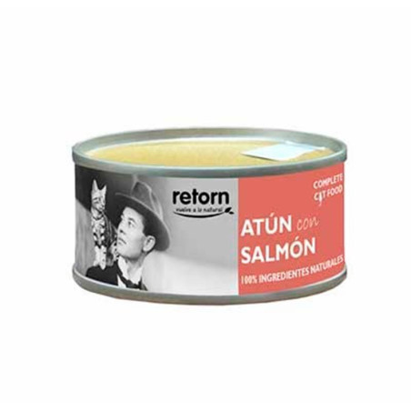 Alimento húmedo para gatos Retorn Atún con Salmón