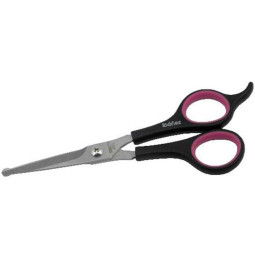 Tijera recta con lentilla protectora