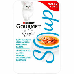 Gourmet Soup atún con gambas