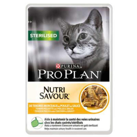 Alimento húmedo Pro Plan gatos esterilizados