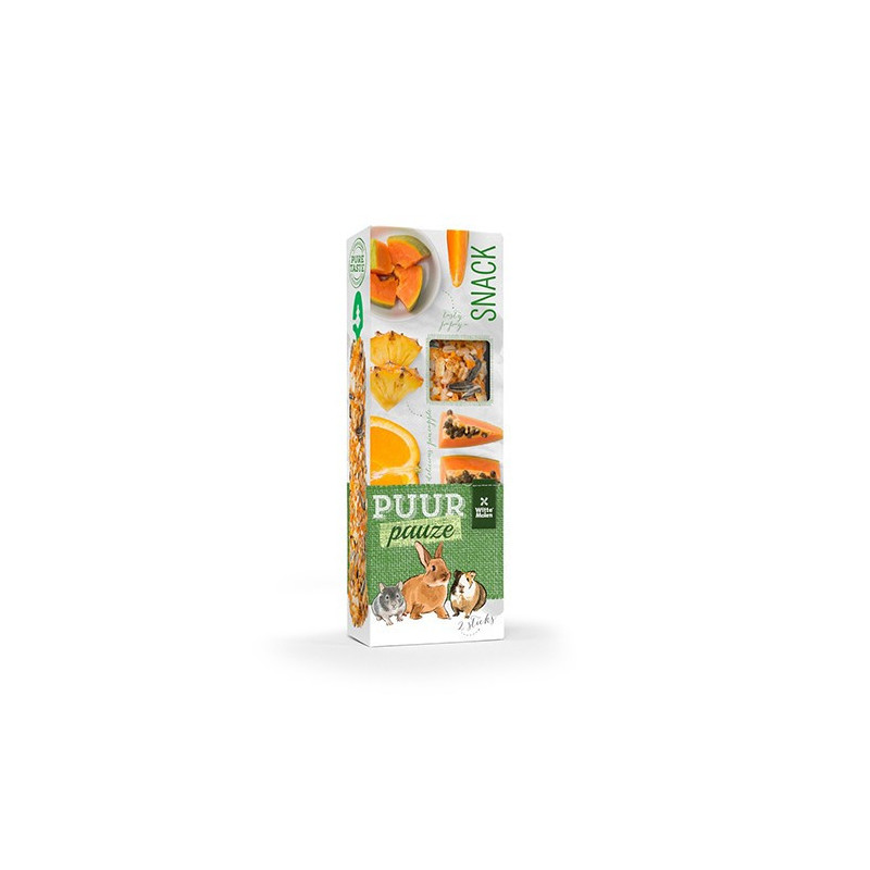 Barritas Puur para conejos y roedores Frutas Exóticas