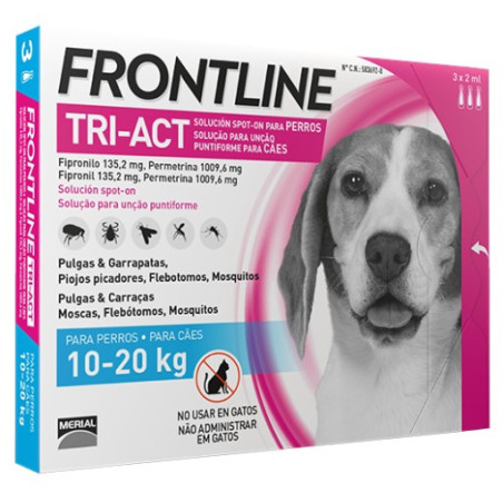 Frontline Tri-Act 10 a 20 kilos