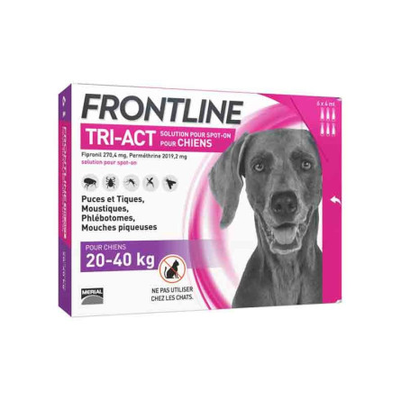 Frontline Tri-Act 20 a 40 kilos