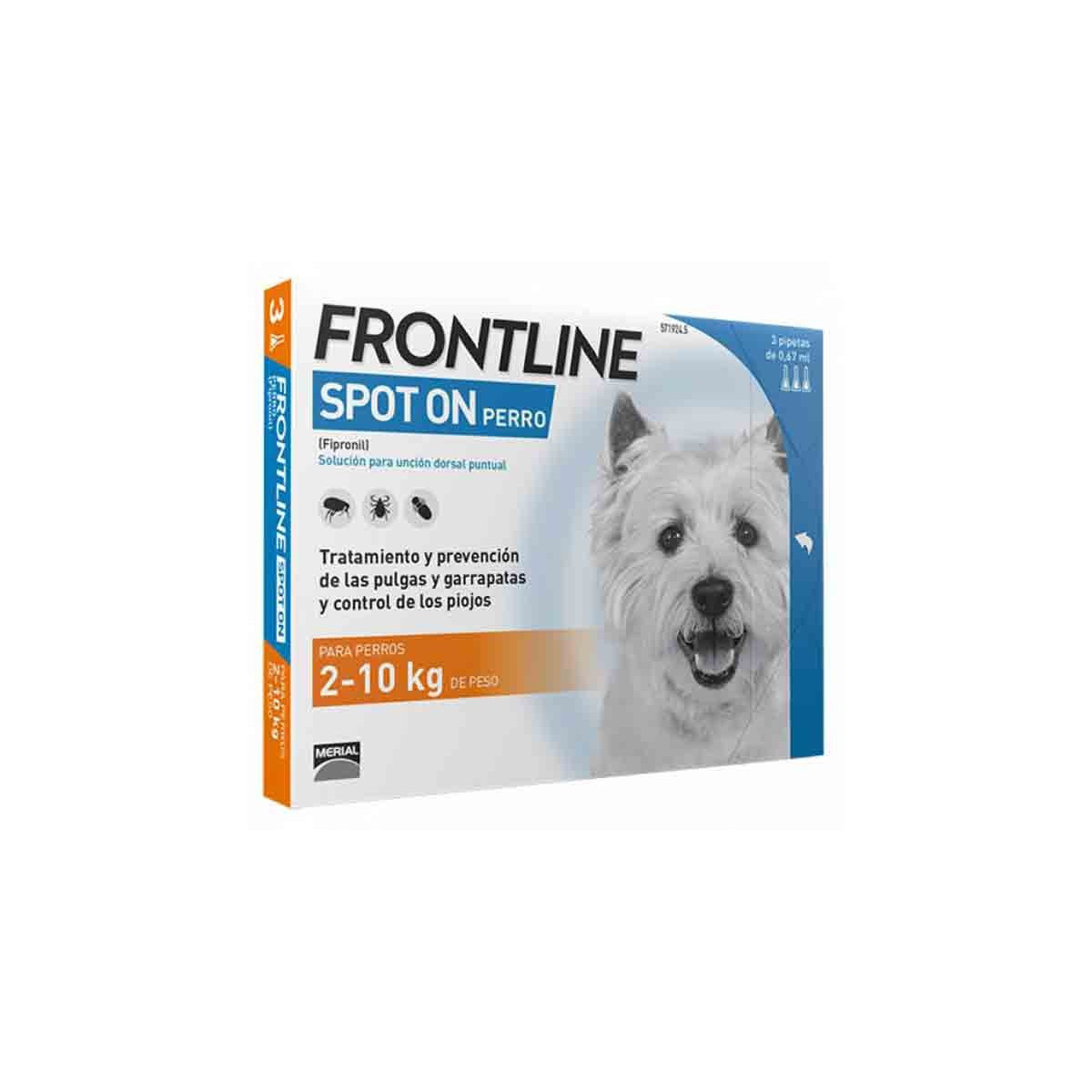 Frontline Spot On perros 2-10 kilos