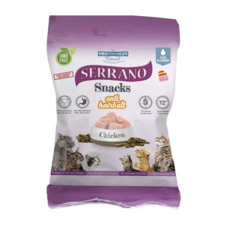 Snack Serrano Pollo para gato