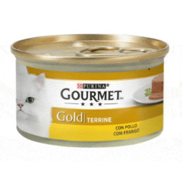 Purina Gourmet Gold Terrine con Pollo 85g