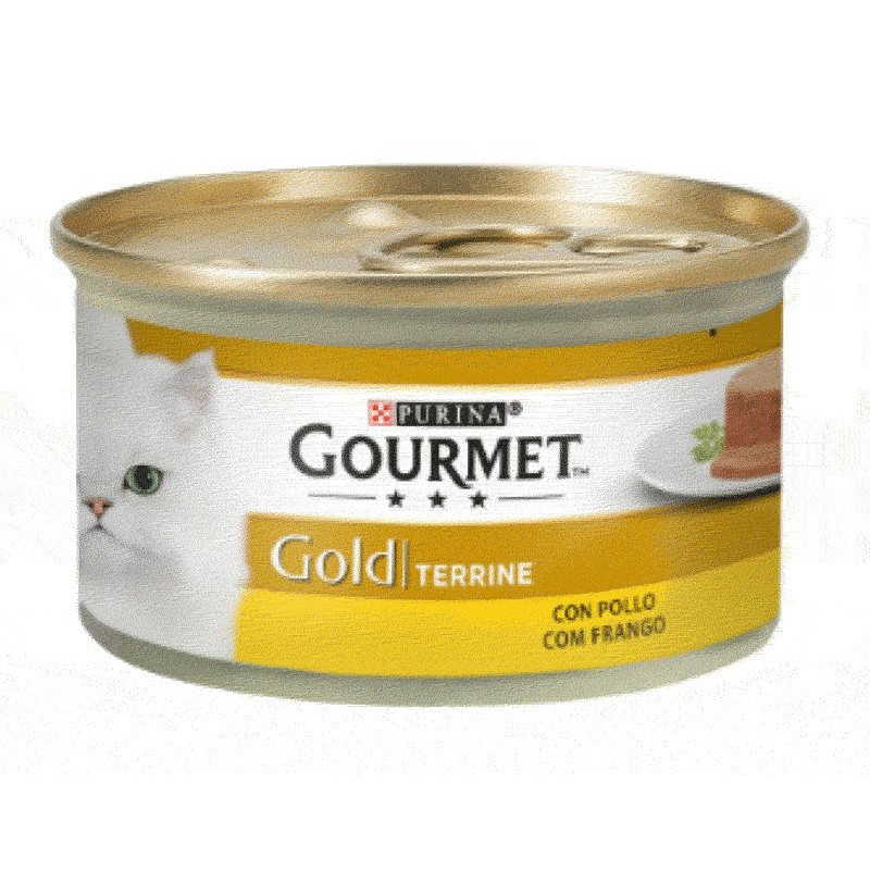 Purina Gourmet Gold Terrine con Pollo 85g