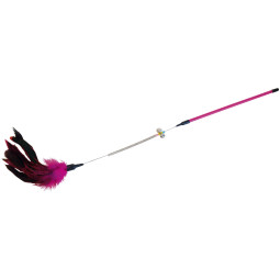 Varita Juego Gatos Meissa con plumas