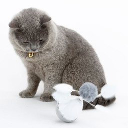 Juguete Ratón cola larga con catnip