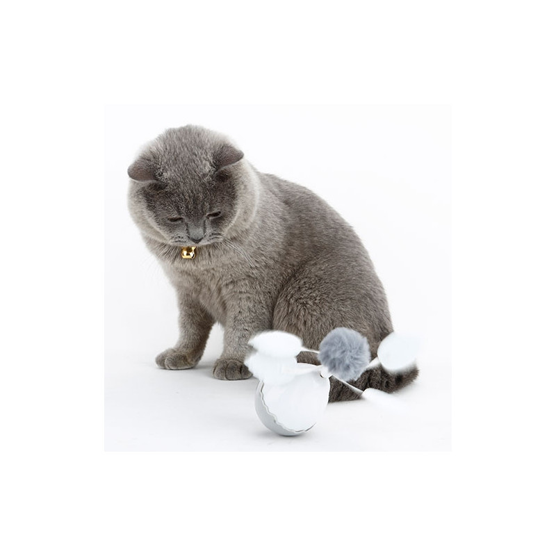 Juguete Ratón cola larga con catnip