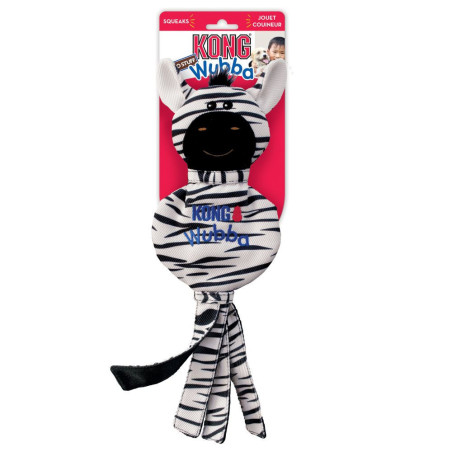 Kong Wubba No Stuff Zebra