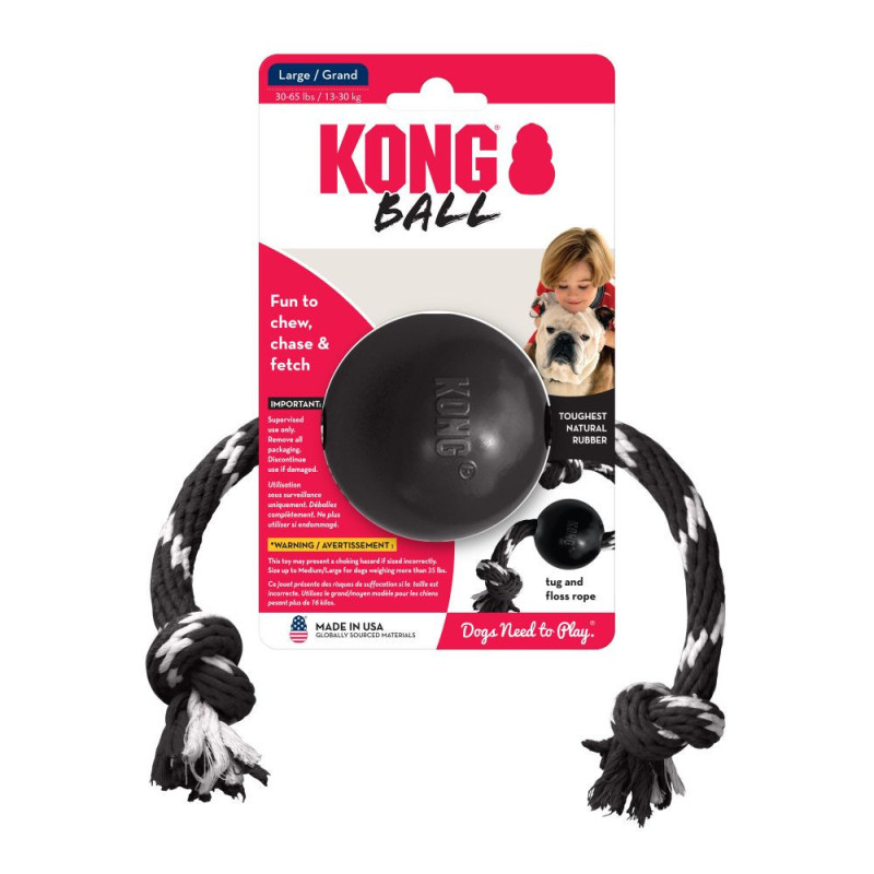Pelota Kong  Extreme Ball con cuerda