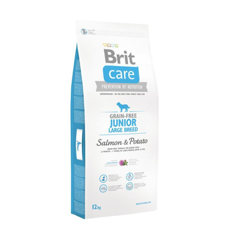 Brit Care Junior Razas grandes - Salmón y patata