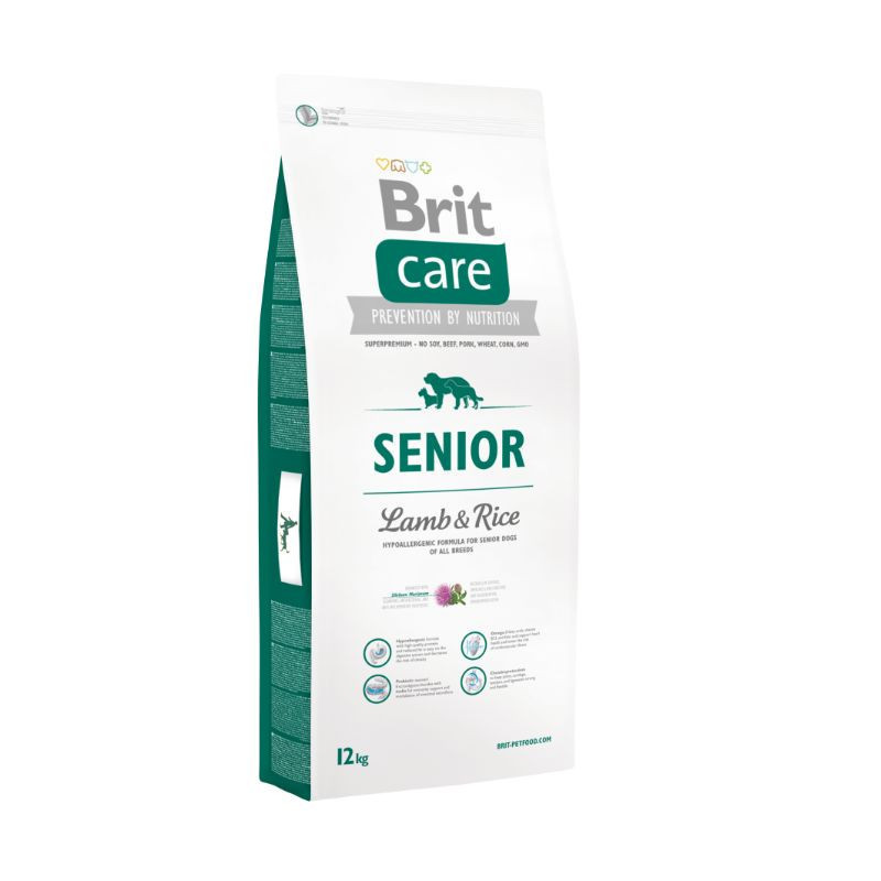 Brit Care Senior - Cordero y arroz